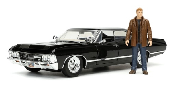 9332250314R00 Supernatural Chevy Impala 1967 & Dean Winchester figure 1:24
